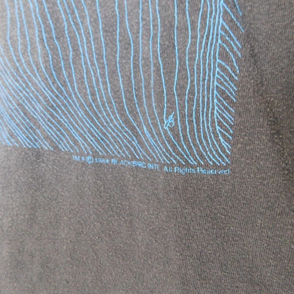 Vintage 80s Fighter Jet C-130 Hercules Faded Shirt Adult XL Single Stitch RARE - Picture 6 of 12